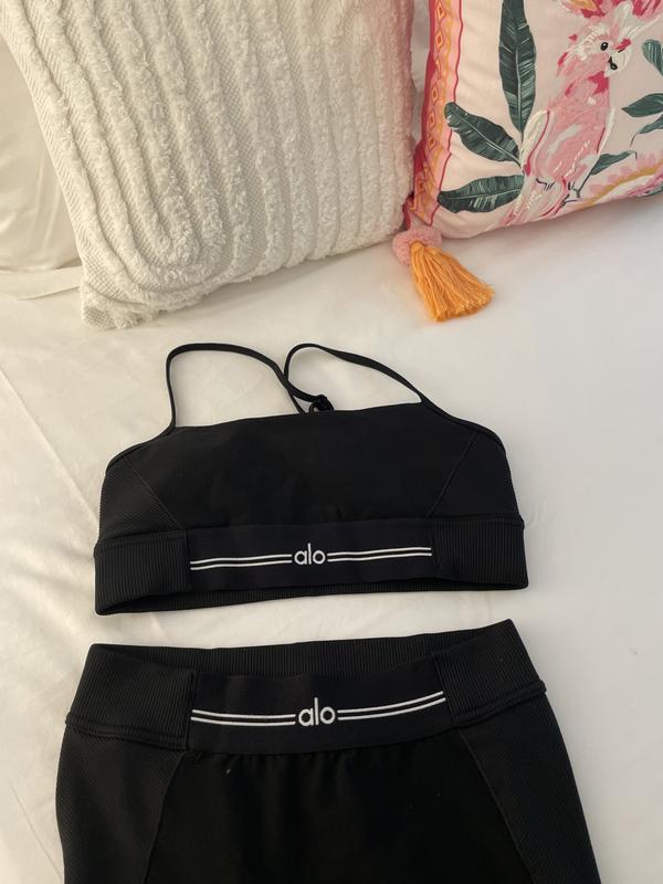 Alosoft Relay Bra - Black/White