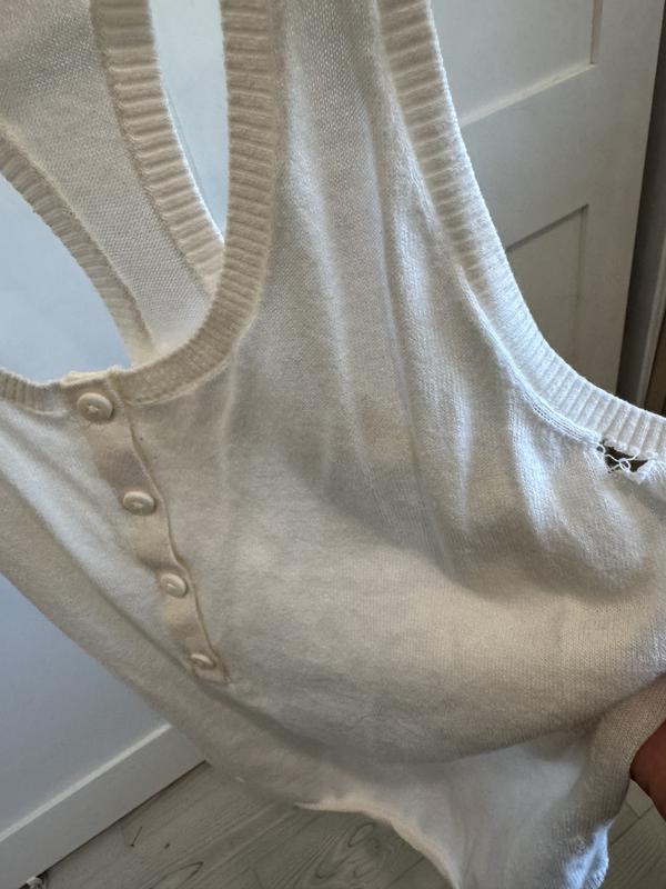 Supernatural Sweater Henley Tank - Black