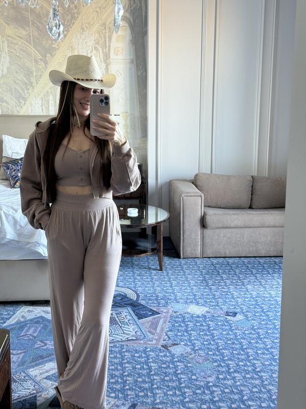 Sweet Escape Zip Up Hoodie - Athletic Heather Grey