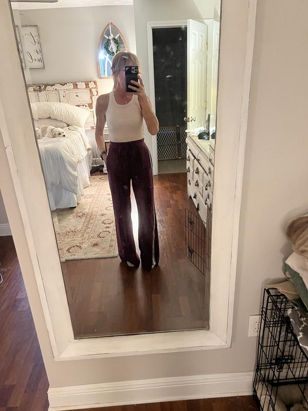 Track Star Wide Leg Pant (Long) - Black