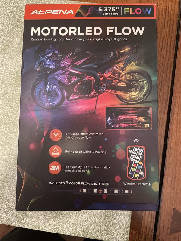 Alpena Motor LED Multi-Color Flow Motorcycle Under Glow Reviews