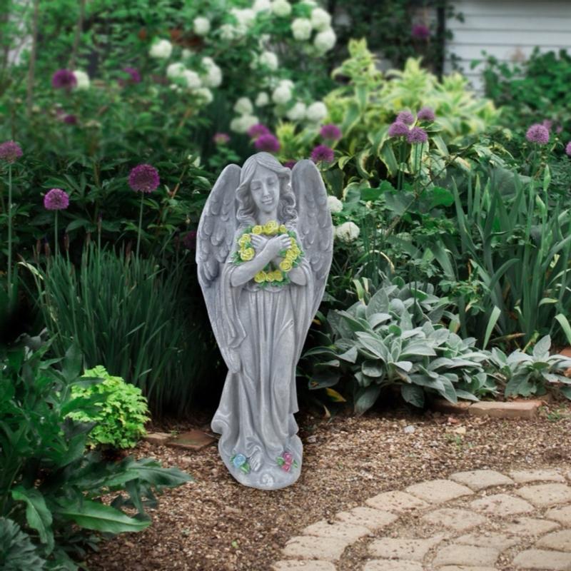 Alpine Corporation 29-in H x 9-in W Off-white Religion