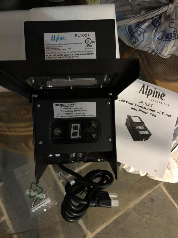 Lua 200 Watt Commercial Landscape Low Voltage Transformer - #486F0