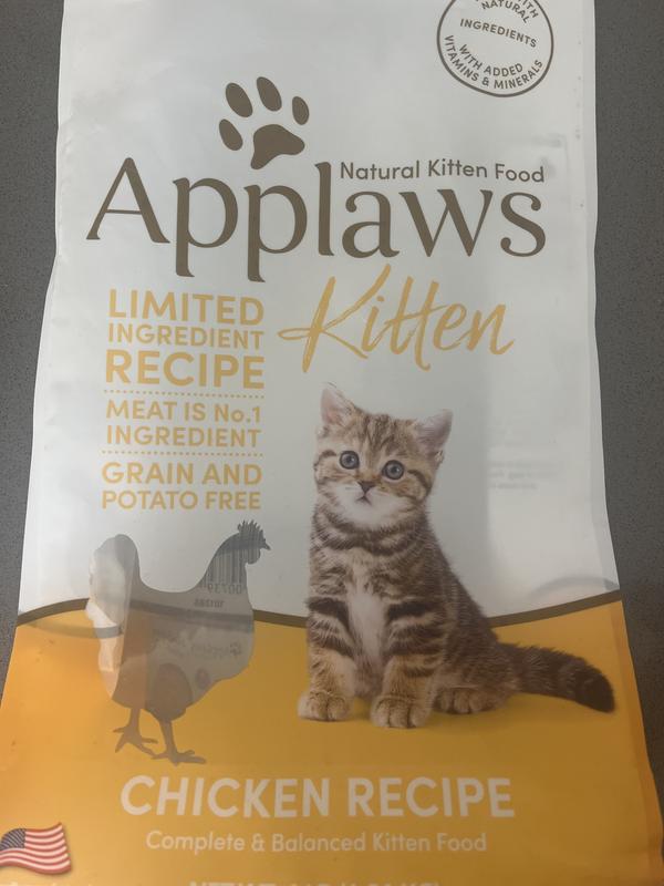 Applaws Complete Natural and Grain Free Dry Kitten Cat Food with