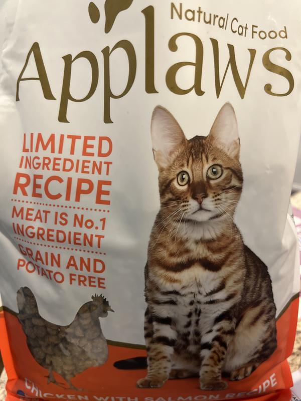 Adult Dry Food Chicken with Salmon Recipe 4 lb Bag Applaws US