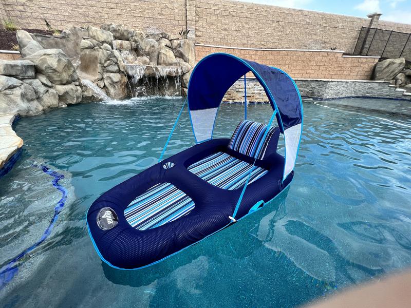 Floating Pool Chair Aqua Water Floats Luxury Pool Lounge With