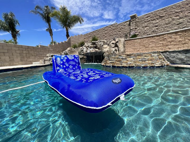 Aqua Leisure Premium Convertible Pool Lounger - Heavy Duty