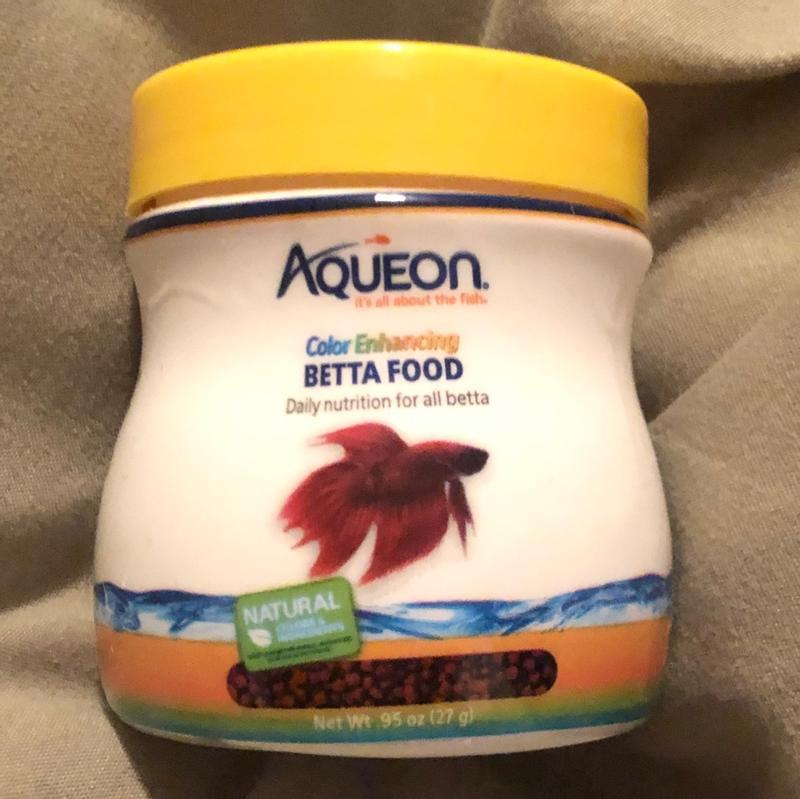 Aqueon color enhancing betta food sales