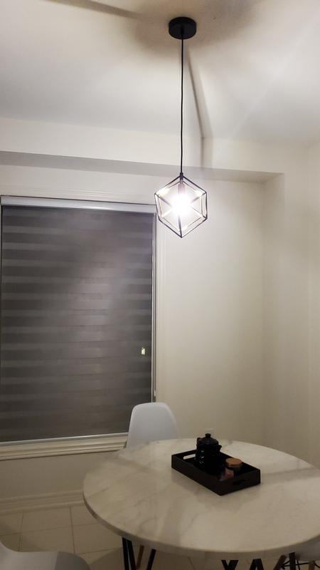 Imperium Single Pendant Light black and gold | Artika