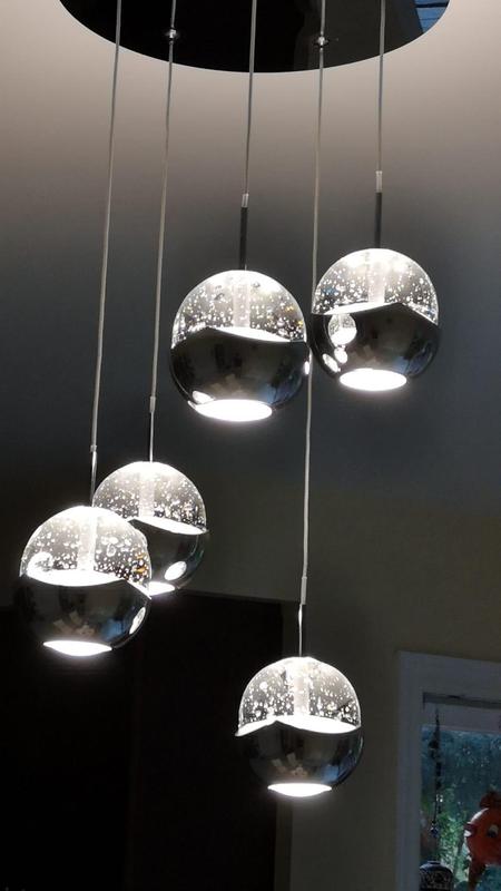 Oracle 5-light integrated LED Pendant | Artika