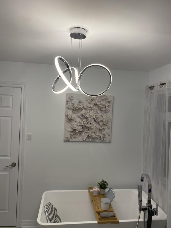 Artika swirl deals led pendant light