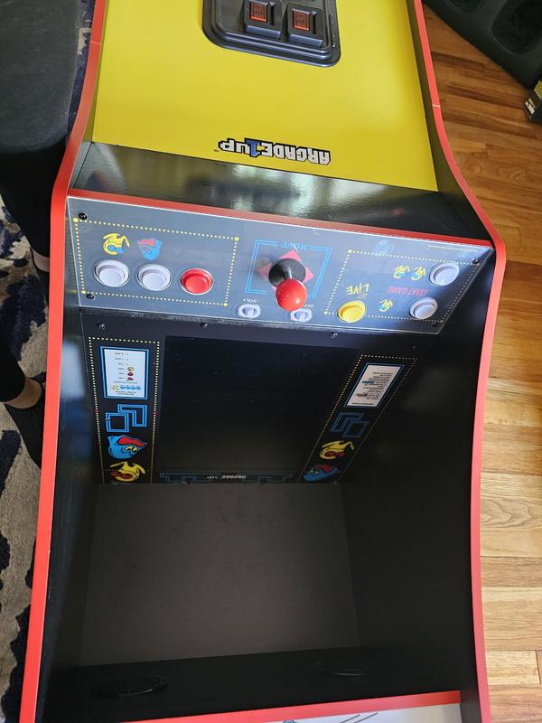 PAC MAN Customizable Arcade Game Featuring PAC MANIA (Includes 14 Games ...