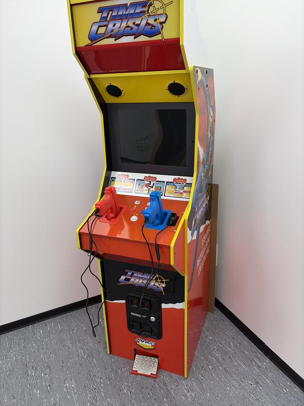 Arcade1Up 17Inches Screen Multiplayer TIME Crisis Arcade Machine w ...