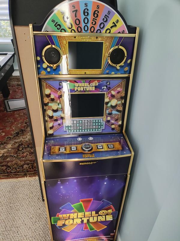 Arcade1up Wheel of Fortune CasinoCade Deluxe Arcade Machine Arcade1up Wheel of Fortune CasinoCade Deluxe Arcade Machine