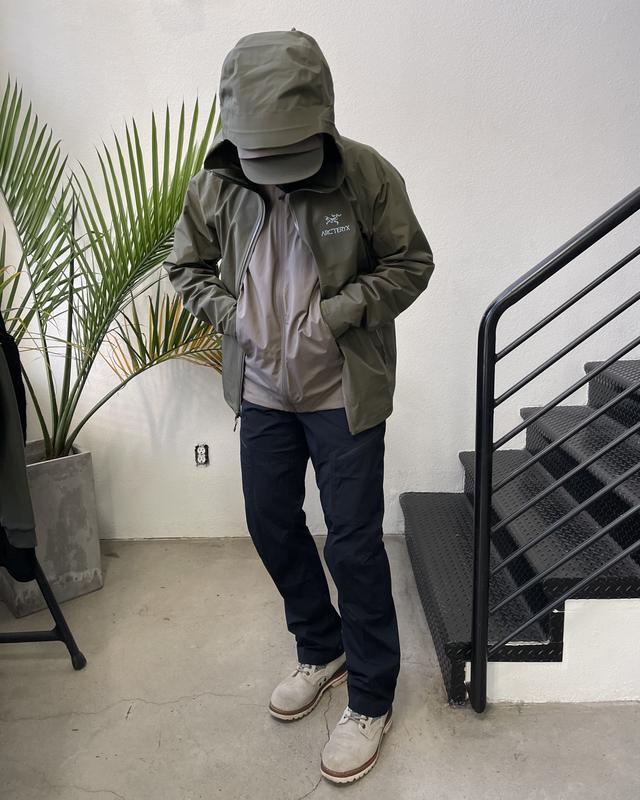 くつろぎカフェタイム L arcteryx 旧 solano hoody ソラノ フーディー