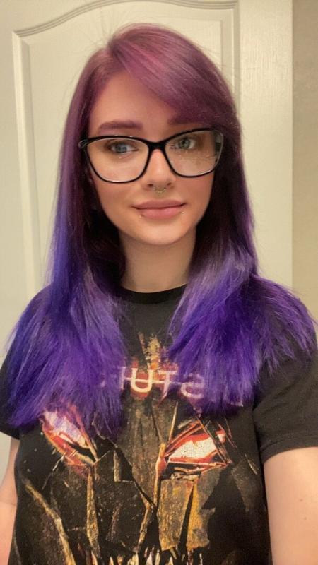 Arctic Fox Purple AF Semi Permanent Hair Color 8 oz. | Semi