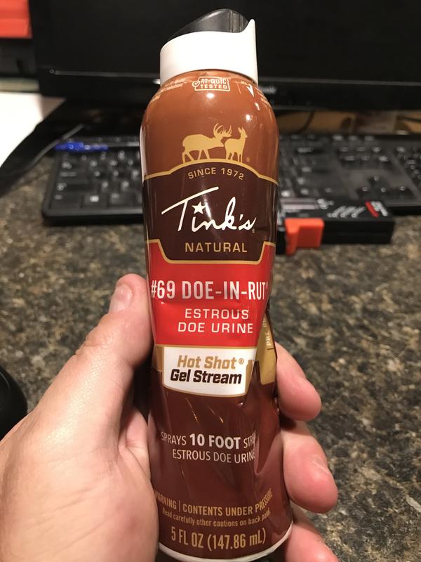 Tink's #69 Doe-In-Rut Hot Shot Gel Stream | 5oz. | W6260
