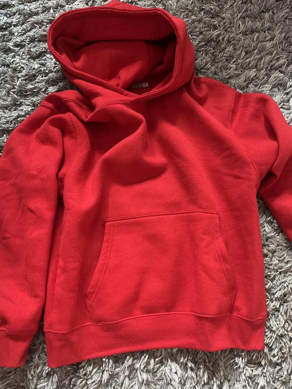 トップス AFB FLEECE HOODIE (RED) MADESOFT Fleece Hoodie | Ardene
