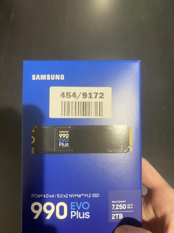 990 EVO Plus 2TB NVMe M.2 SSD Card PCIe 4.0/5.0 | Samsung UK
