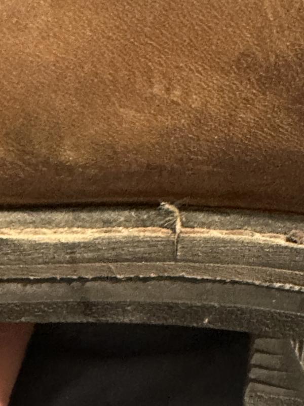 Slit tear other foot