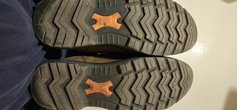 The tread after 200 days at sea with uneven non skidded decks, to high heat and frozen.