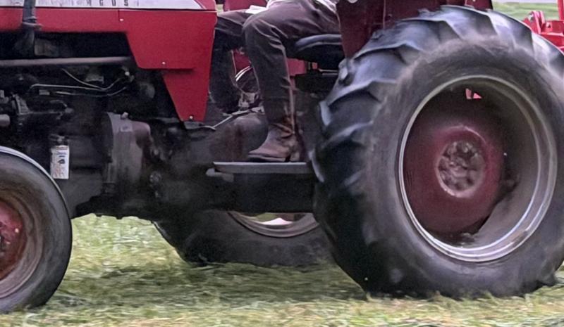 Customer photo for "Tractor ridin kicks"