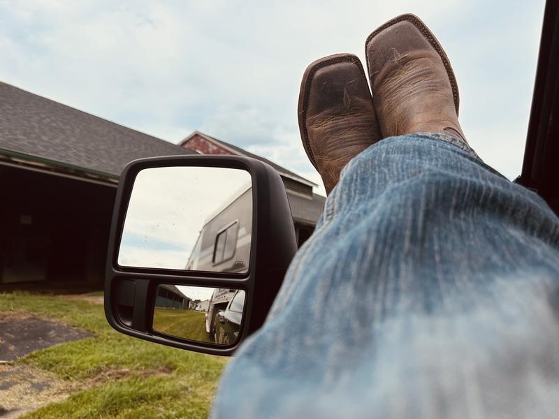 Customer photo for "Best Boot Right out of the Box"