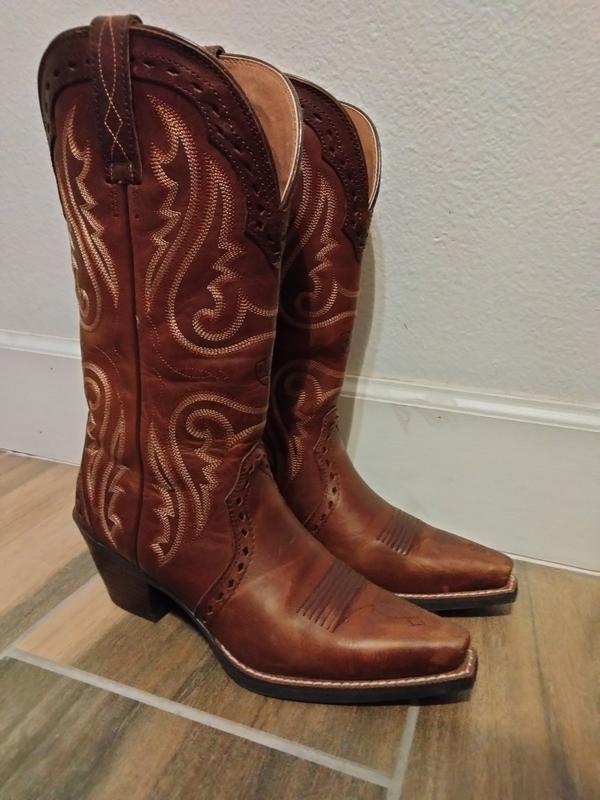 Ariat heritage x on sale toe