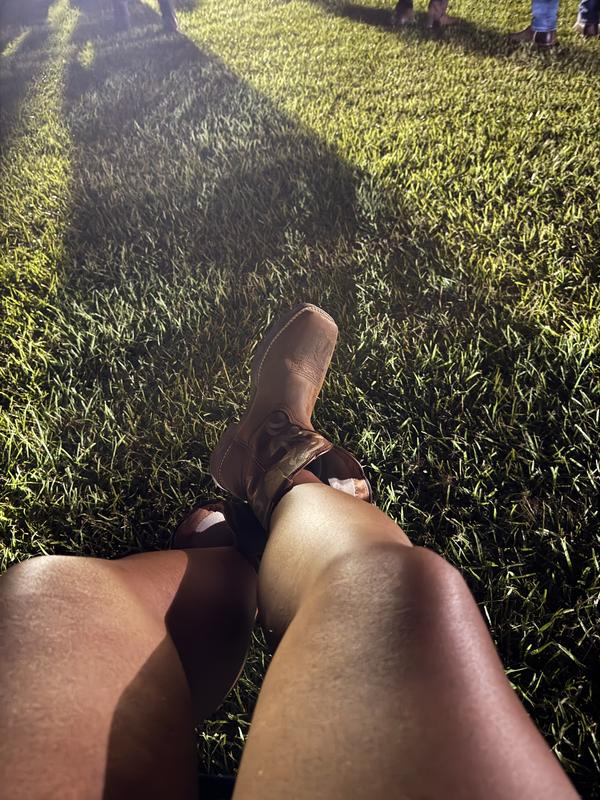 A girl and her boots