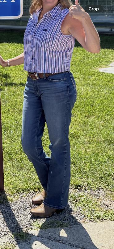 Stylish cowgirl boots