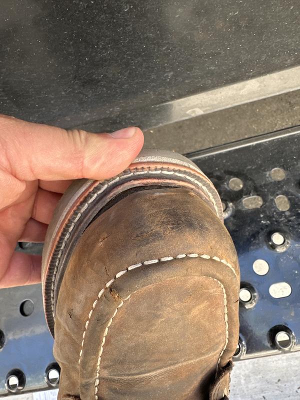 Bottom sole is starting to come loose/undone