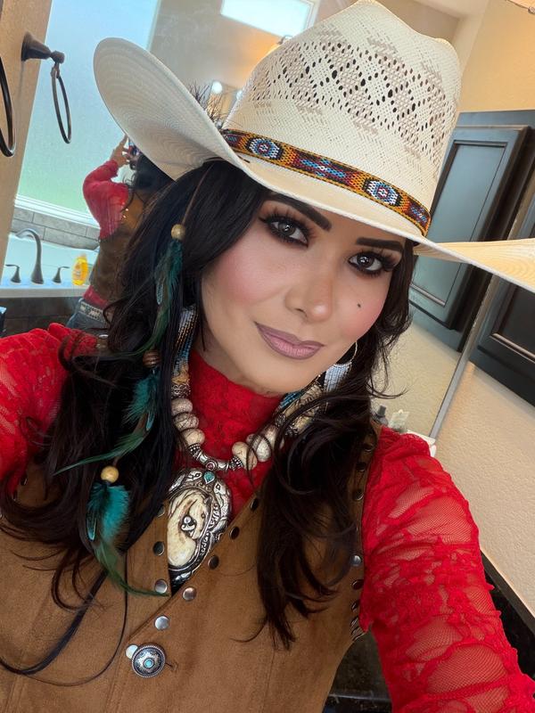 Boots made the outfit pop!