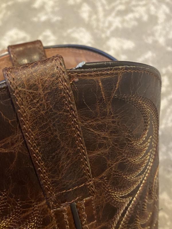 Customer photo for "Poor stitching"