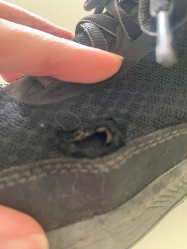 Work shoe at 3 months