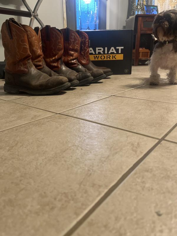 3rd pair of workhog steel toe  fantastic boots !!
