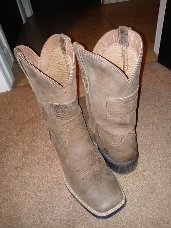 Miles on these boots looking great!