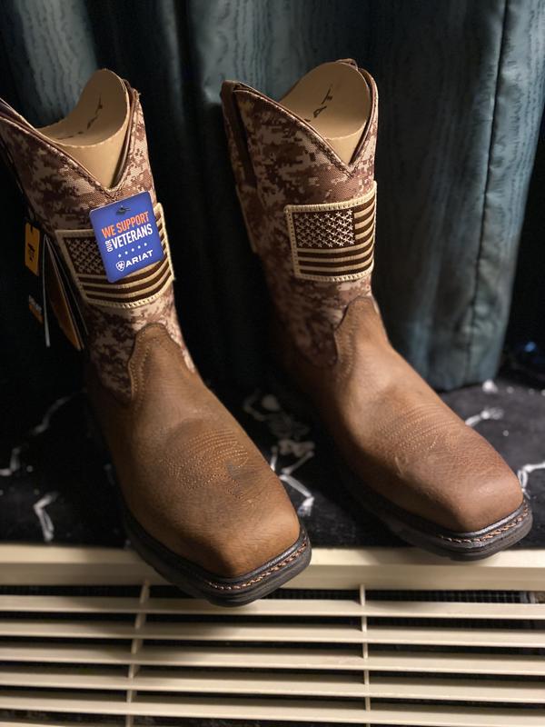 Ariat workhog steel hot sale toe review