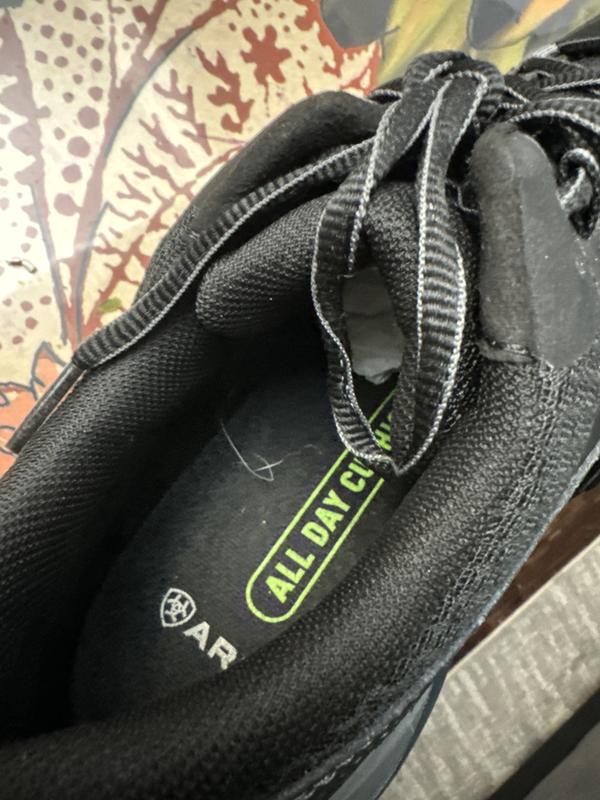 Has dog hair and hair inside the shoe