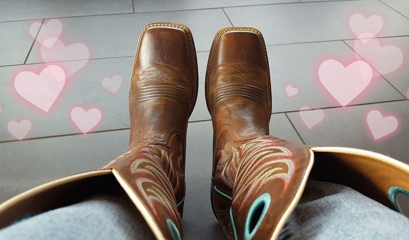 ariat women's round up ryder western boots