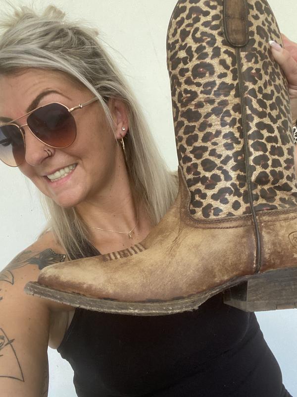 Stivaletti Ariat Savannah Da Donna: Impermeabili, Western, Taglio Basso – Made In Cina