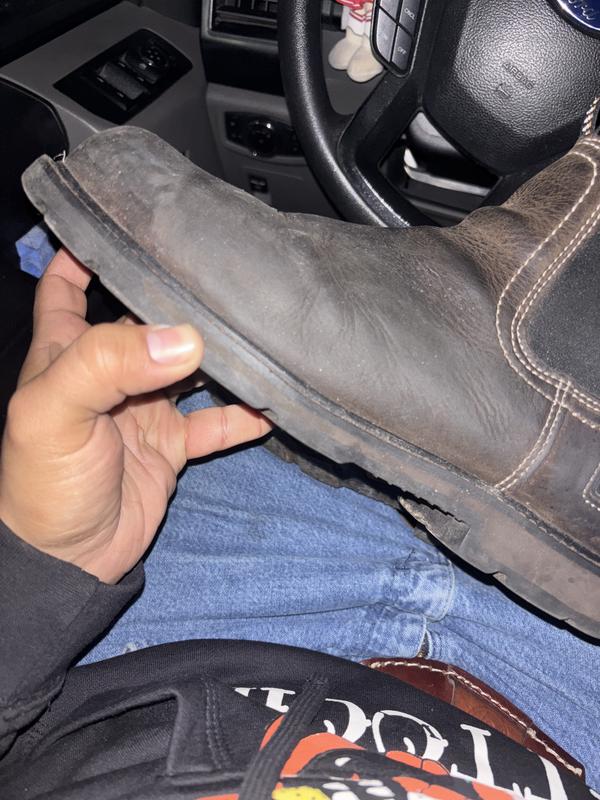 Left boot looks completely different