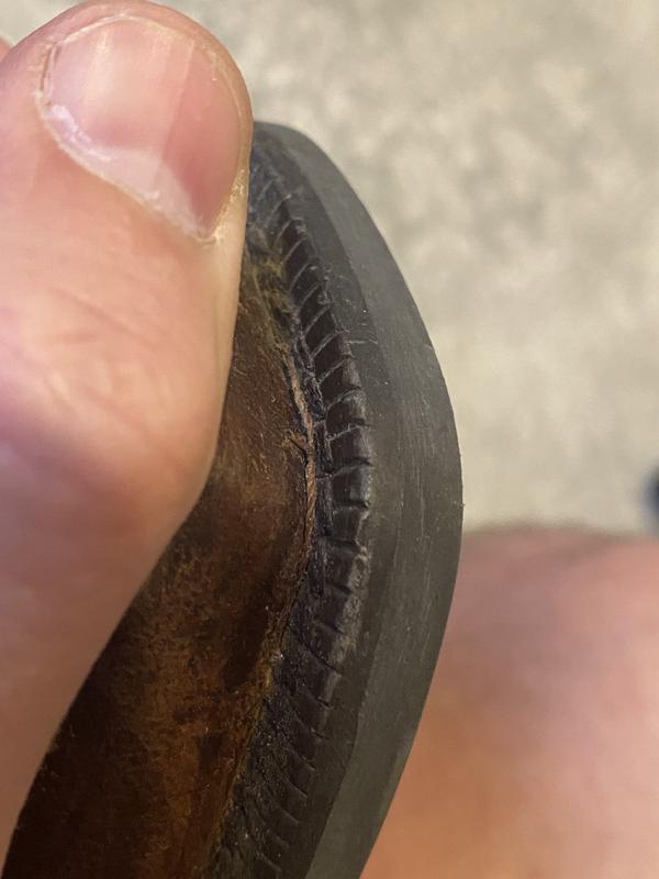 Customer photo for "Poor stitching"