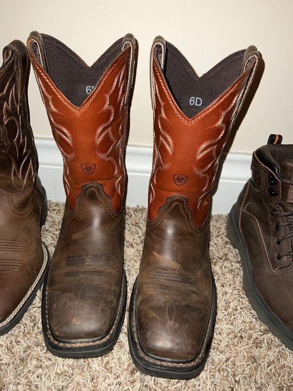 WorkHog Wide Square Toe Work Boot | Ariat display picture 2
