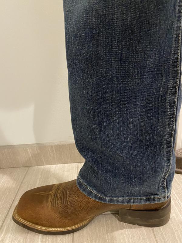 Boot cut? More like straight leg.
