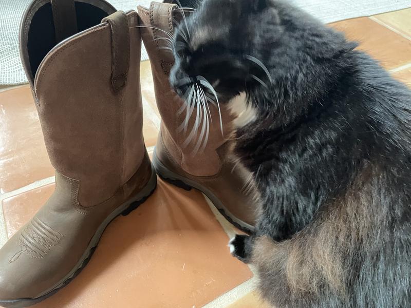 And these  boots are cat approved
