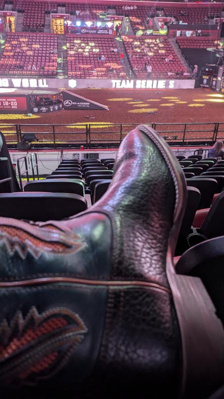 Customer photo for "Great boots worth the price."