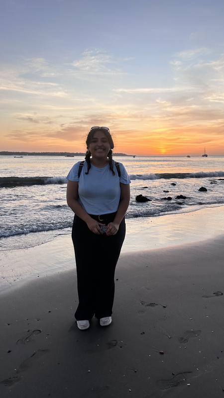 me on the beach with the comfiest shoes