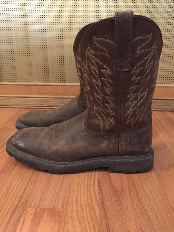 ariat men's groundbreaker boots