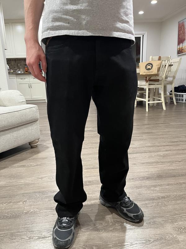 Customer photo for "M4 Relaxed Hansen Bootcut Jeans"