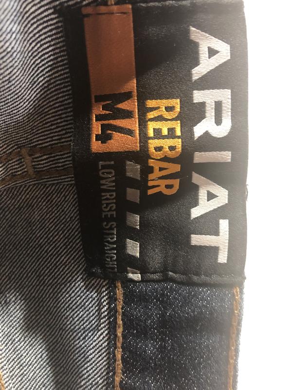 Old tag in the jean